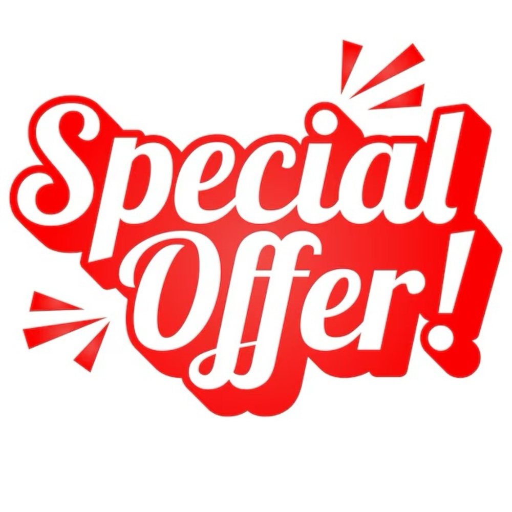 Red Special Offer Sign